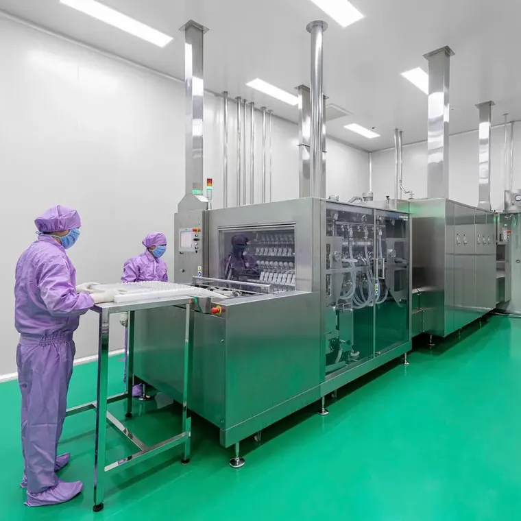 Khu vực sản xuất vô trùng của Pharbaco